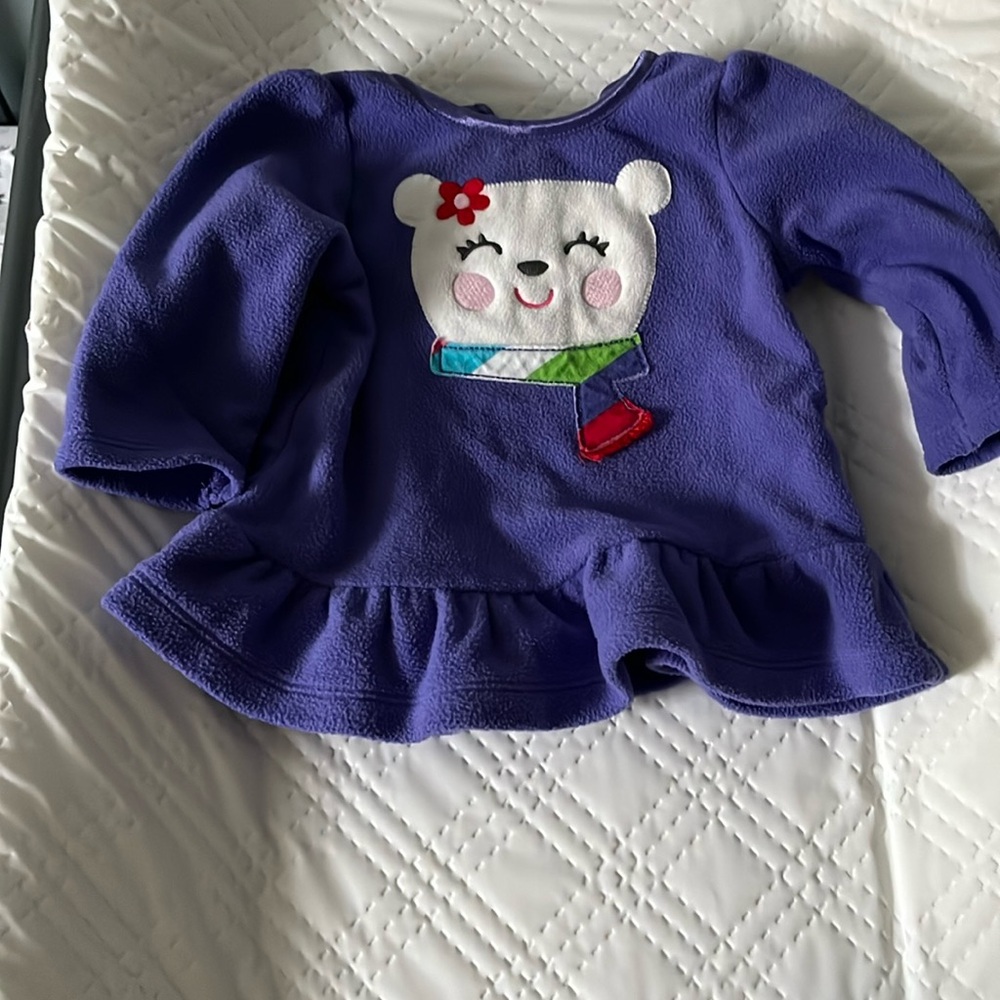 Purple baby sweatshirt